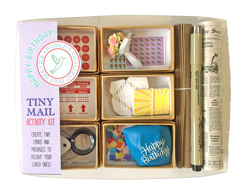 tiny mail stationery kit